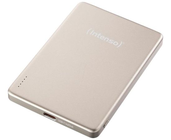 POWER BANK USB 5000MAH MAG/CHAMPAGNE 7344021 INTENSO