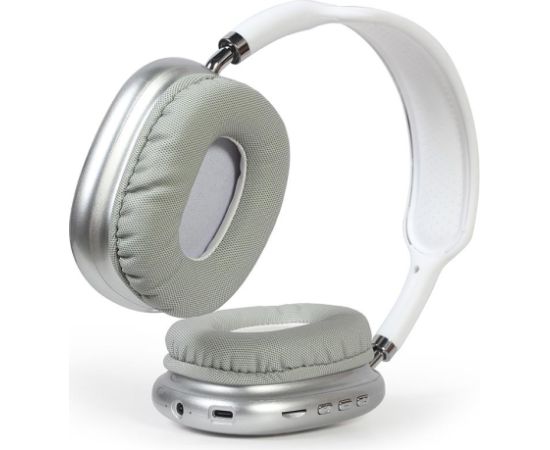 HEADSET BLUETOOTH LED/WHITE BHP-LED-02-W GEMBIRD