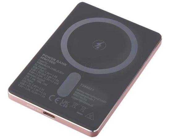POWER BANK USB 5000MAH MAG/ROSE 7344023 INTENSO