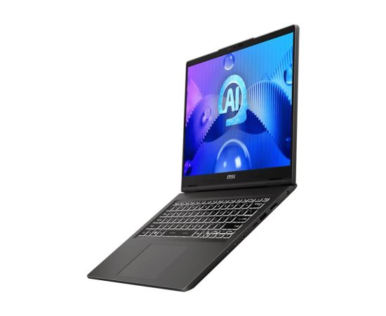 Notebook MSI Venture 14 AI A1MG CPU  Core Ultra u7-155H 3800 MHz 14" 2880x1800 RAM 32GB DDR5 5600 MHz SSD 2TB Intel Iris Xe Graphics Integrated ENG Windows 11 Home Grey 1.5 kg VENTURE14AIA1MG-016NL