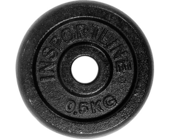 Čuguna svaru plāksne inSPORTline CastCzech 0,5 kg 30 mm