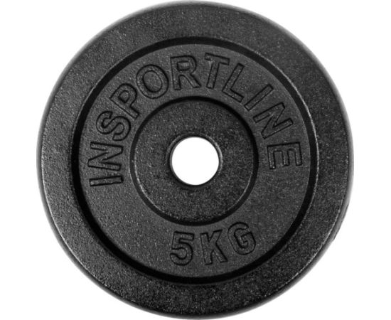 Čuguna svaru plāksne inSPORTline CastCzech 5 kg 30 mm