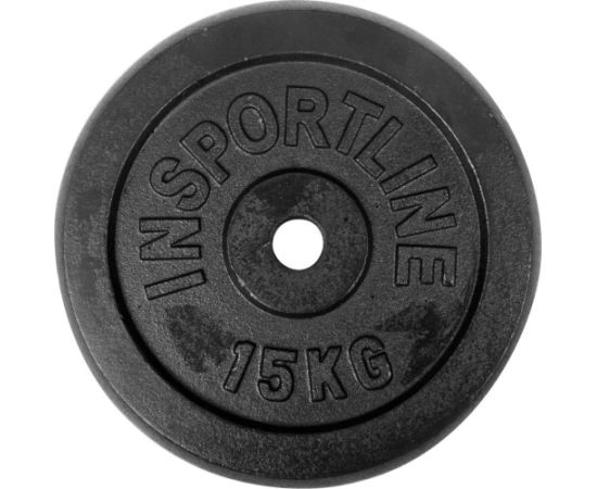 Čuguna svaru plāksne inSPORTline CastCzech 15 kg 30 mm