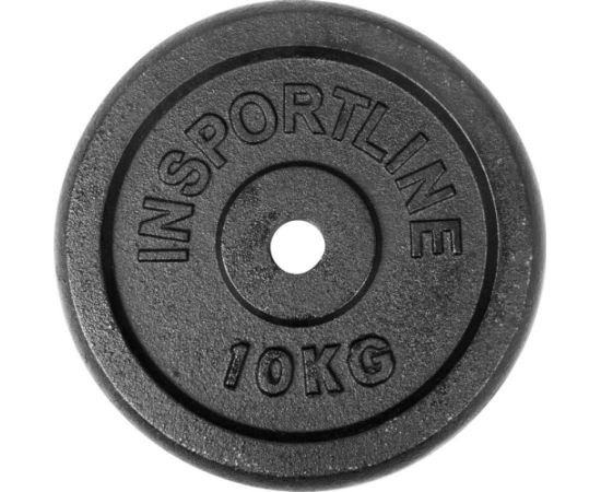 Čuguna svaru plāksne inSPORTline CastCzech 10 kg 30 mm