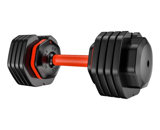 Regulējams vienroku hanteļu komplekts inSPORTline DuraBell® 2 x 6,5 - 24,5 kg Svaru ripas un stieņi