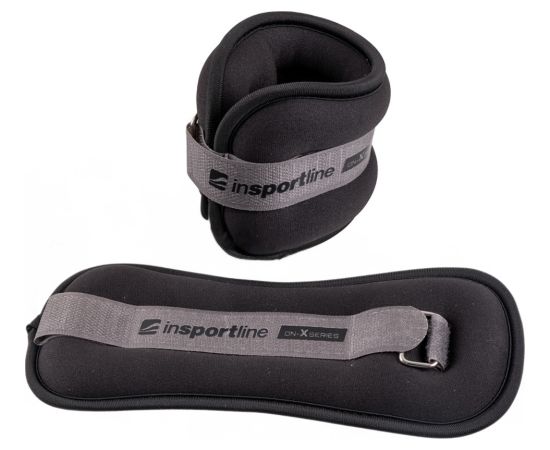 Potītes/parušu atsvari inSPORTline ON-X Neoprener 2 x 2 kg