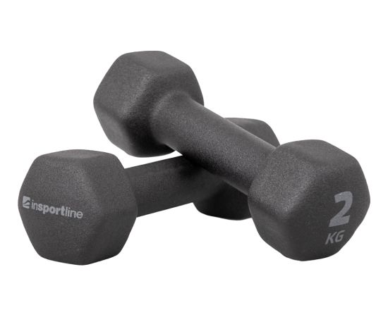 Neoprēna hanteles inSPORTline ON-X Renbell 2 x 2 kg
