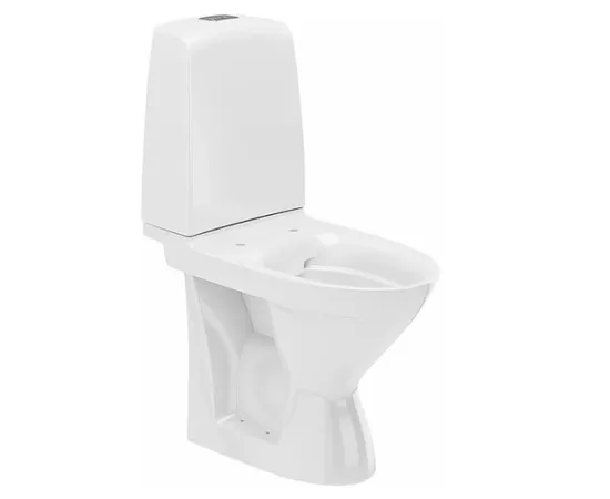 IFO Inspira Rimfree® grīdas WC  s ar horizontālu izvadu, 2/4L, balts Podi uz grīdas