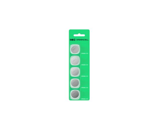 Baterijas Green Cell Blister 5x Lithium Battery CR1620
