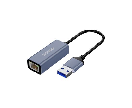Adapteris Savio AK-83 USB-A 3.1 Gen 1 - RJ-45 Gigabit Ethernet Wi-fi Adapteri