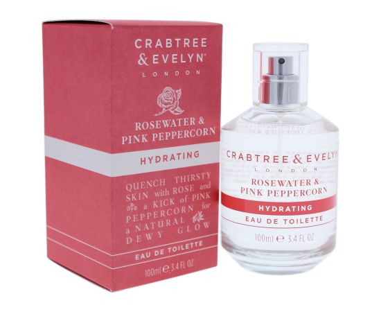 Molton Brown Crabtree & Evelyn, Rosewater & Pink Peppercorn, Eau De Toilette, For Women, 100 ml For Women