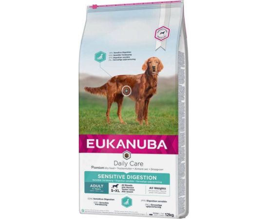 Eukanuba Daily Care Adult Sensitive Digestion - dry dog food - 12 kg