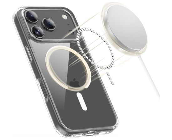 Чехол Tech-Protect Flexair Hybrid MagSafe Apple iPhone 17 Pro Max прозрачный