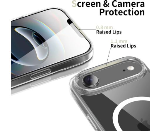Чехол Tech-Protect Flexair Hybrid MagSafe Apple iPhone Air прозрачный