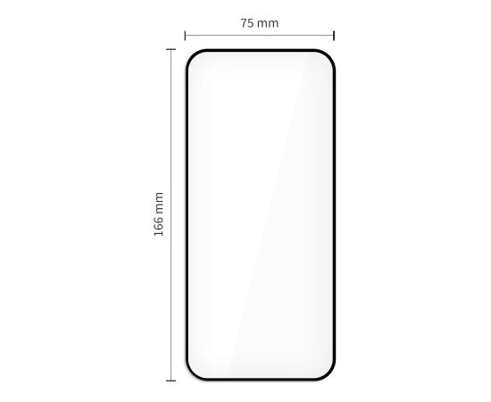 Tempered glass Tech-Protect Glass Fit+ 2-Pack Xiaomi Redmi 15C 4G black