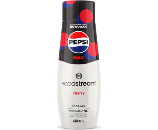 SodaStream sīrups Pepsi Max Cherry, 440 ml - 1924211770
