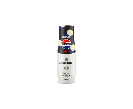 SodaStream sīrups Pepsi Max Vanilla, 440 ml - 1924228770