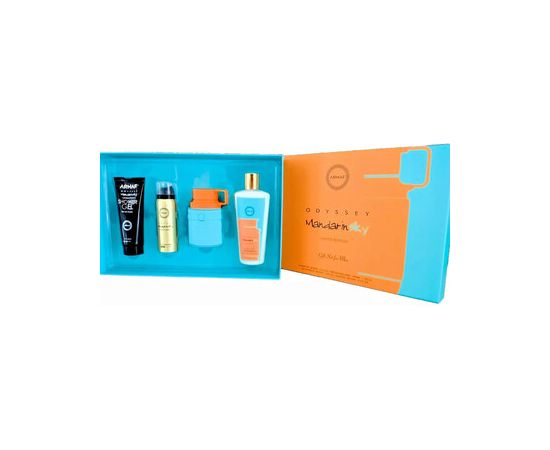 Armaf Odyssey Mandarin Sky Dárková sada EDP 100 ml, tělový sprej 50 ml, sprchový gel 100 ml a pánský šampon 250 ml 100ml