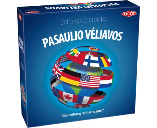 TACTIC Žaidimas „Pasaulio vėliavos“, lietuvių k.