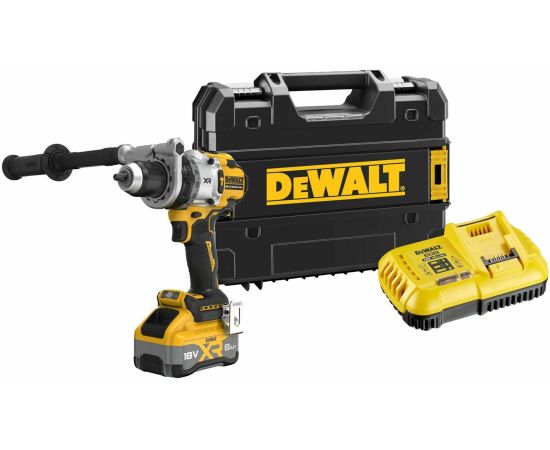 DeWalt DCD1007WW1T Akumulatora triecienurbjmašīna - skrūvgriezis  1x8.0Ah akum
