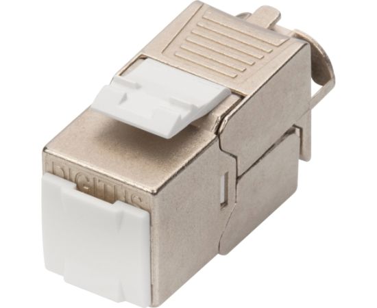 Digitus Keystone module Cat.6a (silver/white, shielded, 24 pieces)