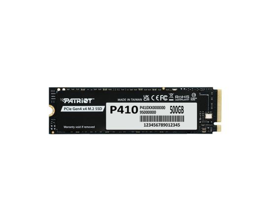 SSD Patriot Viper P410 M.2 PCI-Ex4 NVMe 1.4 500GB
