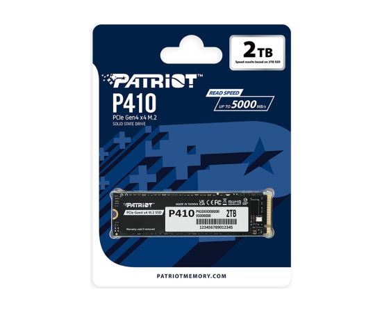 SSD Patriot Viper P410 M.2 PCI-Ex4 NVMe 1.4 2TB
