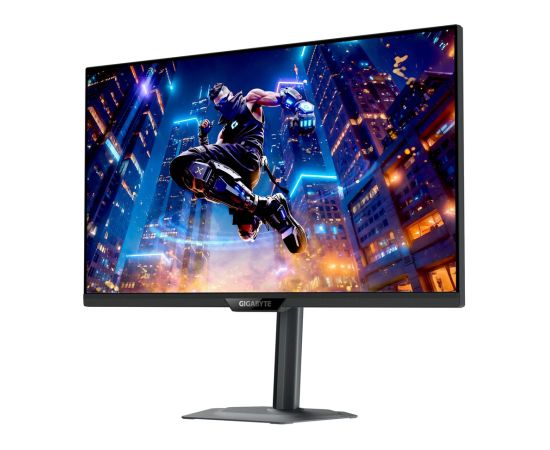 GIGABYTE M27UP 27” 4K UHD Gaming Monitor - Dual Mode (4K 160Hz or FHD 320Hz), 3840 x 2160, 1ms, 350 cd/m², FreeSync Premium Pro, DisplayHDR400, HDMI 2.1, Displayport 1.4