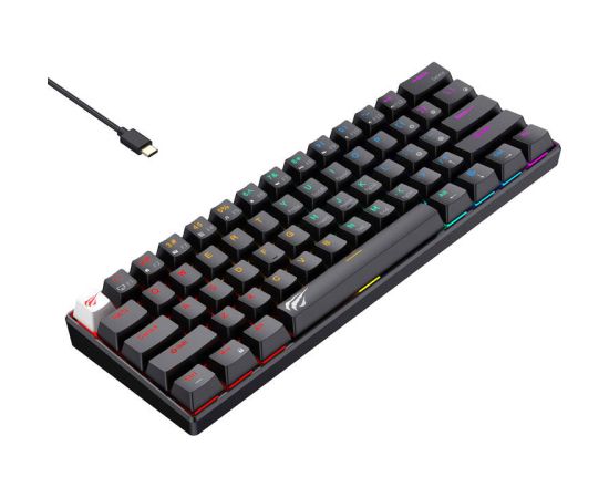 Havit KB903L wired mechanical / gaming RGB keyboard (black)