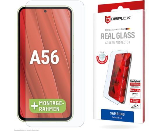 Samsung Galaxy A56 Real Screen Glass By Displex Transparent