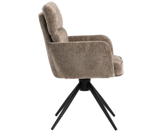 Chair LORENA swivel, beige