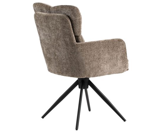 Chair LORENA swivel, beige