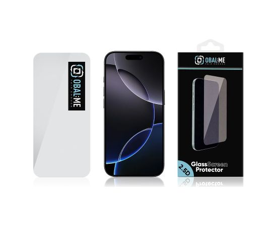 OBAL:ME 2.5D Стекло Защитный экран для Apple iPhone 17 Pro Max Clear