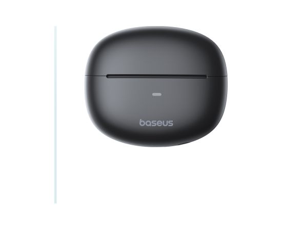 Baseus Atvērtās bezvadu Bluetooth 5.4 austiņas Bowie MC1 ar uzlādes futrālīti, melnas, melnas