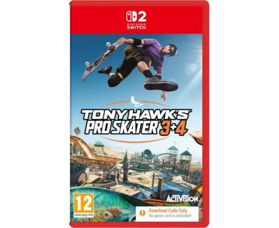 Activision/blizzard Activision Blizzard NSW2 Tony Hawk's Pro Skater 3+4 (Code in the Box)