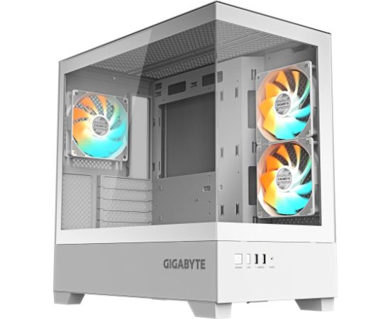 Case GIGABYTE GB-C201PI MidiTower Case product features Rackmountable/Accessory/Transparent panel Not included MicroATX MiniITX Colour White GB-C201PI