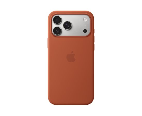 Apple iPhone 17 Pro Max Silicone Case with MagSafe Terra Cotta
