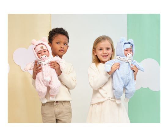 Llorens Lelle zidainis Talo 44 cm (smejas, runā, ar mānekli, mīkstais ķermenis) Spānija LL84479
