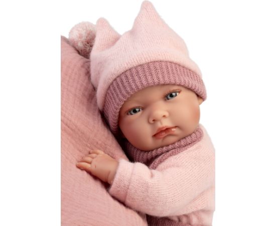 Llorens Кукла малышка Ника 40 см c одеялком и соской (виниловое тело) Испания LL73818
