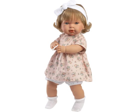 Llorens Lelle meitene Carla 42 cm (raud, saka: mama, papa) Spānija LL42164
