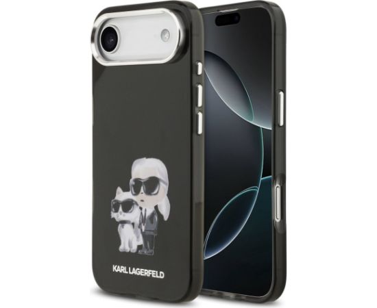 Karl Lagerfeld Apple  iPhone Air Silicone case IML Aquarelle K&C Logo Black