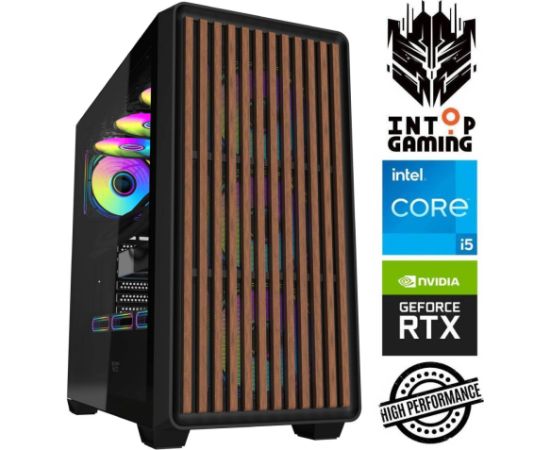 INTOP i5-12400F 16GB 500SSD M.2 NVME+2TB RTX5070 12GB no-OS Персональные компьютеры