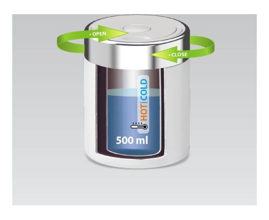 Termos obiadowy 500 ml MR-1649-50-WHITE MAESTRO