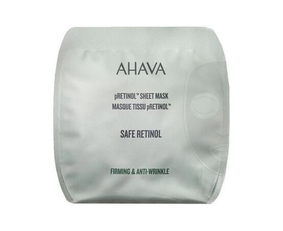 Ahava Safe Retinol pRetinol Sheet Mask - Plátýnková maska proti vráskám 17.0g