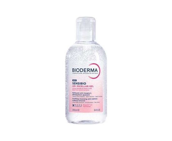 Bioderma Sensibio AR+ Micellar Gel - Micelární čisticí gel pro citlivou pleť se sklonem ke zčervenání 250ml