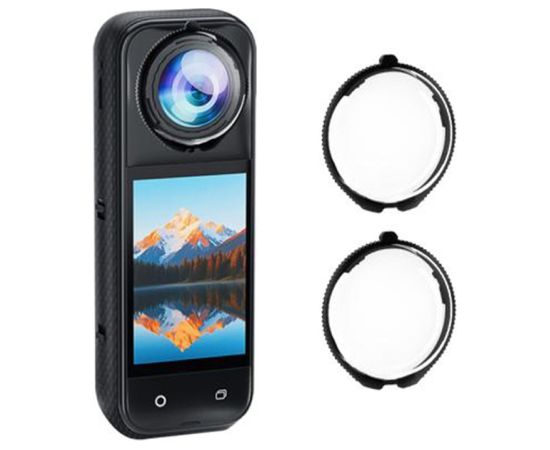 Puluz lens hoods for Insta360 X5 camera