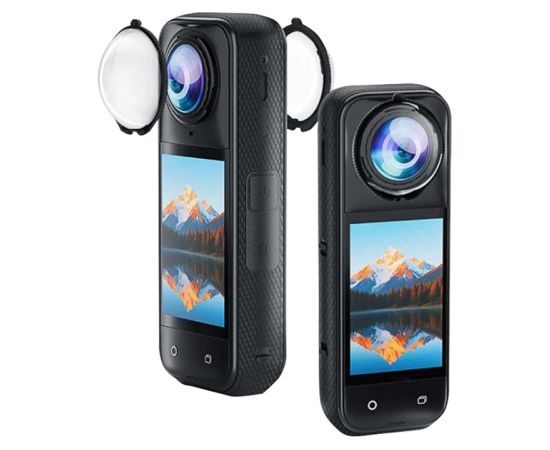 Puluz lens hoods for Insta360 X5 camera