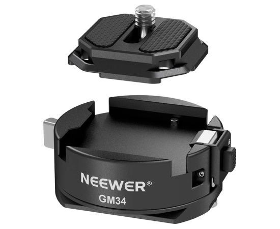 Neewer GM34 Arca-Swiss quick release and plate