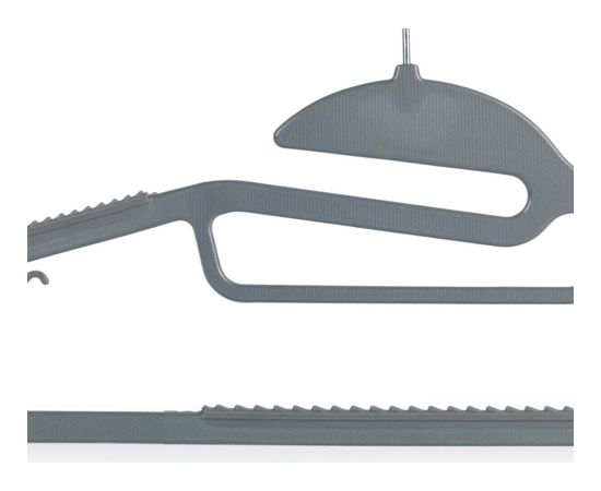 Beldray LA070598GRYFEU7 Grey Slimline Clothes Hangers - 8 Pack