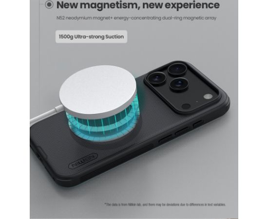 Nillkin Super Frosted PRO Magnetic Back Cover Aizsargapvalks priekš Apple iPhone 17 Pro Max